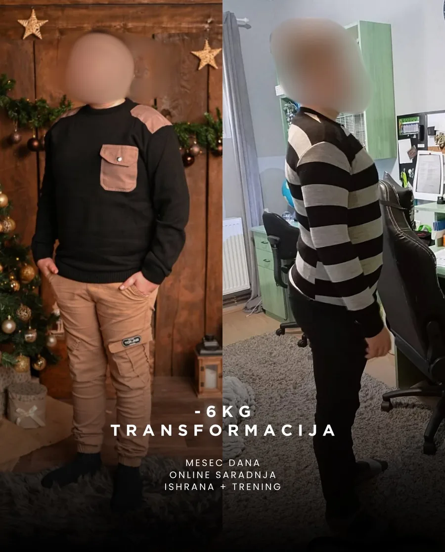 Transformation −6 kg